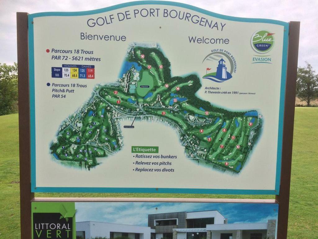 Appartement 2 Pieces Port-Bourgenay 31M2 - Acces Piscine Inclus Talmont-Saint-Hilaire Exterior foto